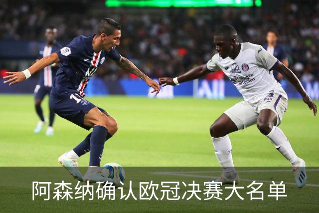 阿森纳确认欧冠决赛大名单